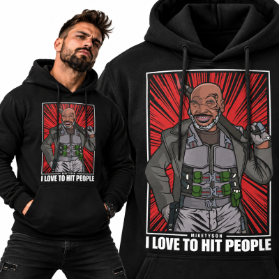 BLUZA ŚMIESZNA Z KAPTUREM BLADE TYSON